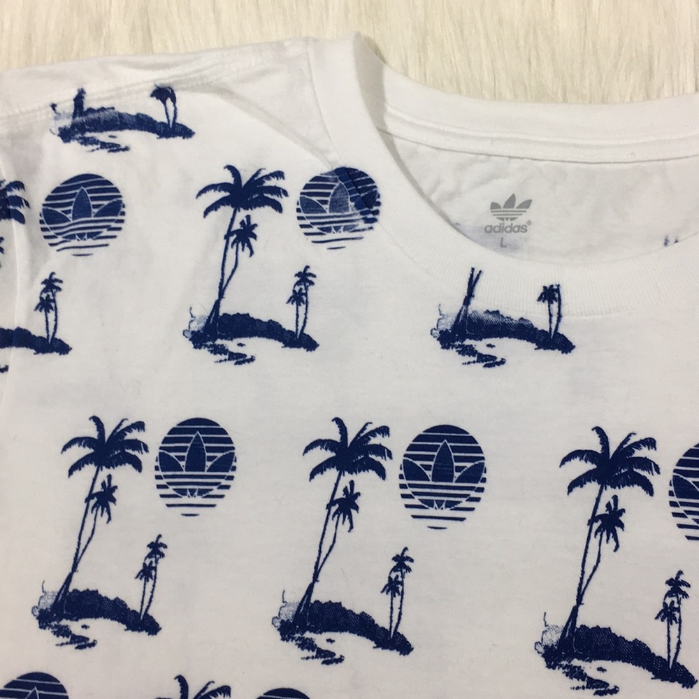 Adidas Printed Graphic Tee - Picture 4 of 8